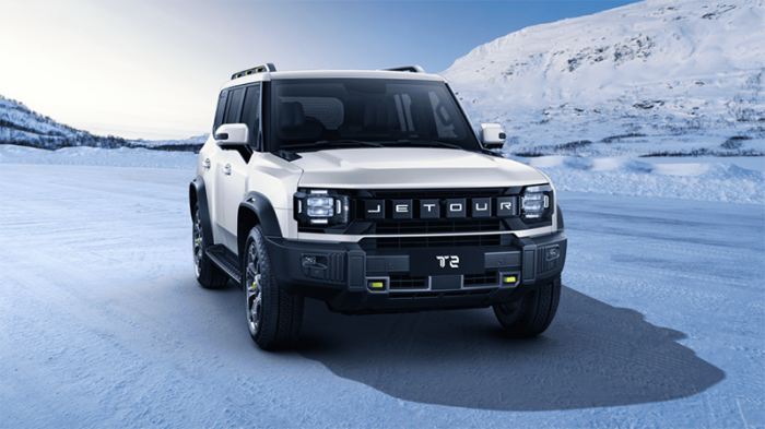 Jetour T2 в новом цвете и с автоматической трансмиссией 