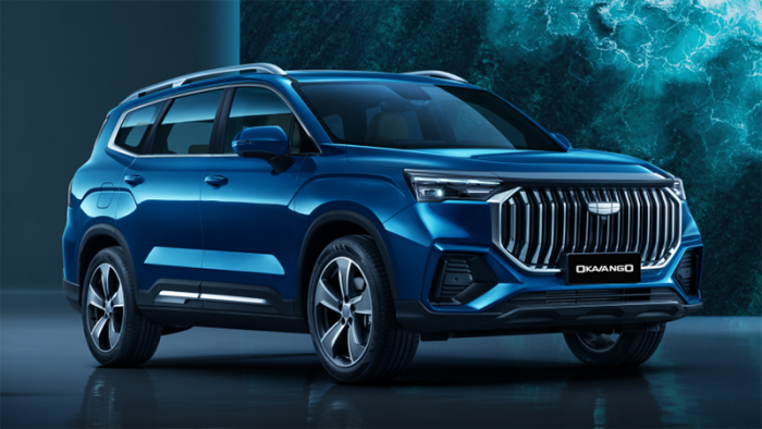 Опубликованы цены на новый Geely Okavango для России