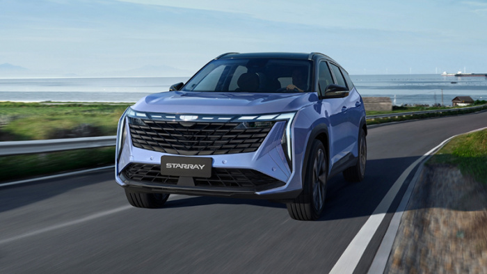 Представлен новый Geely Atlas для России