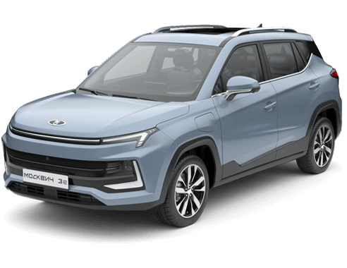 Электромобиль Москвич 3e вышел в лидеры российского рынка